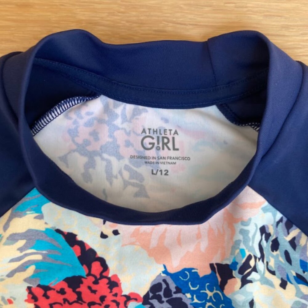 Athleta Girl Rashguard Top - Picture 3 of 3